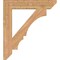 Ekena Millwork Balboa Slat Smooth Bracket, Western Red Cedar, 5 1/2"W x 34"D x 38"H BKT06X34X38BOA06SWR - alternate 2